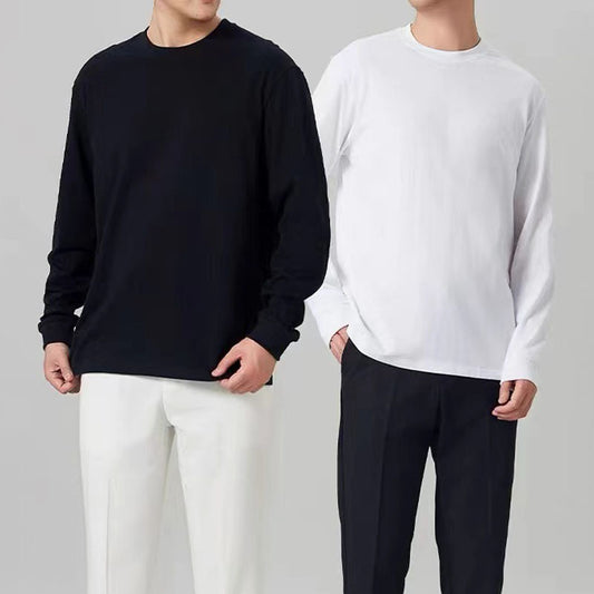 Autumn Long Sleeve T-shirt Threads Band Loose